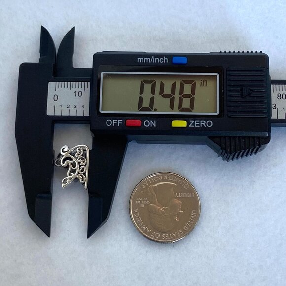 VTG Jezlaine Sterling Silver 925 3 Dimensional Christmas Santa's Sleigh Charm - Picture 15 of 16